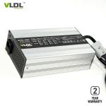 ROHS Waterproof Battery Charger 24V 15A For Lithium Battery Silver Or Black