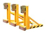 DG1500A Forklift Mounted Drum Grabber Single Eagle-Grip Three Drums Drum Grabber