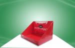 Recyclable Red Strong Cardboard Countertop Displays Teeth - Protector
