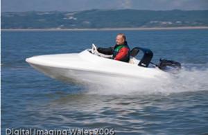 Quality 15HP Simple Pleasure Yacht for relax and fishing , 2 Max Person wholesale