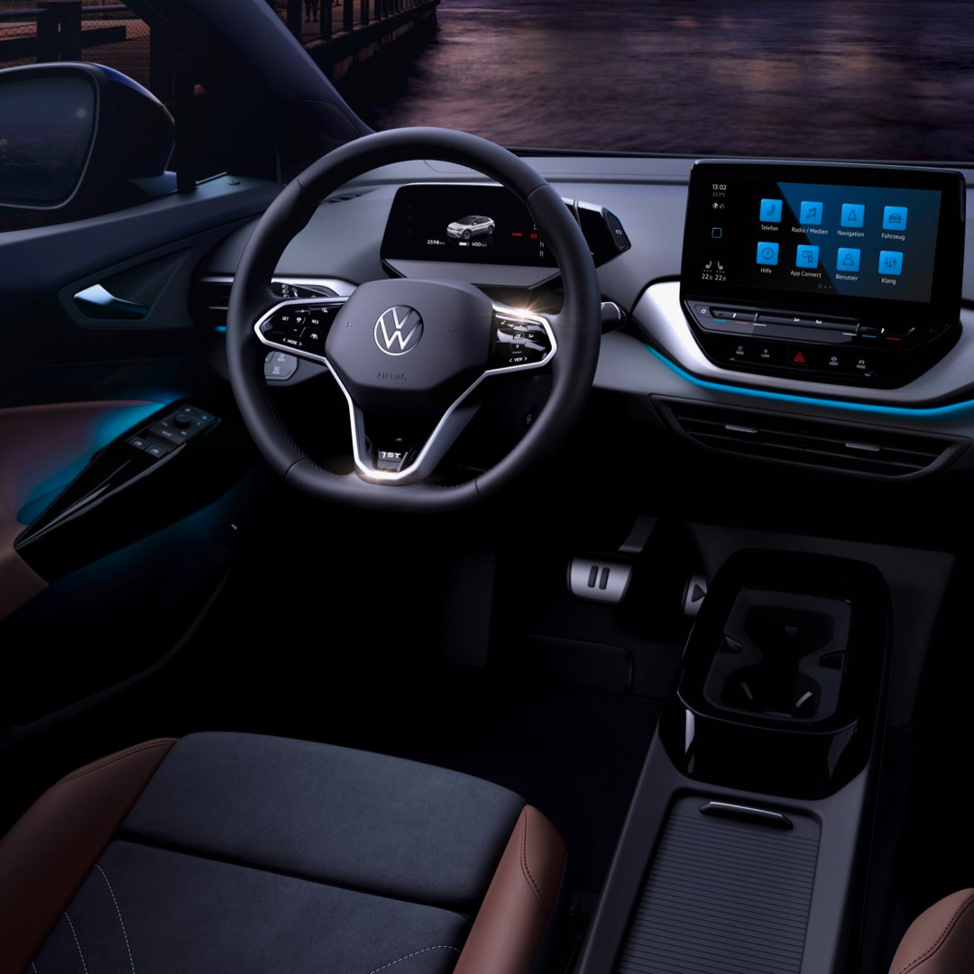 Popular Products 2023 Trending 100% Electric Car Volkswagens Id4 Suv 204 Ps Vw Id4 Crozz Lite Pro 5 Seats Electro