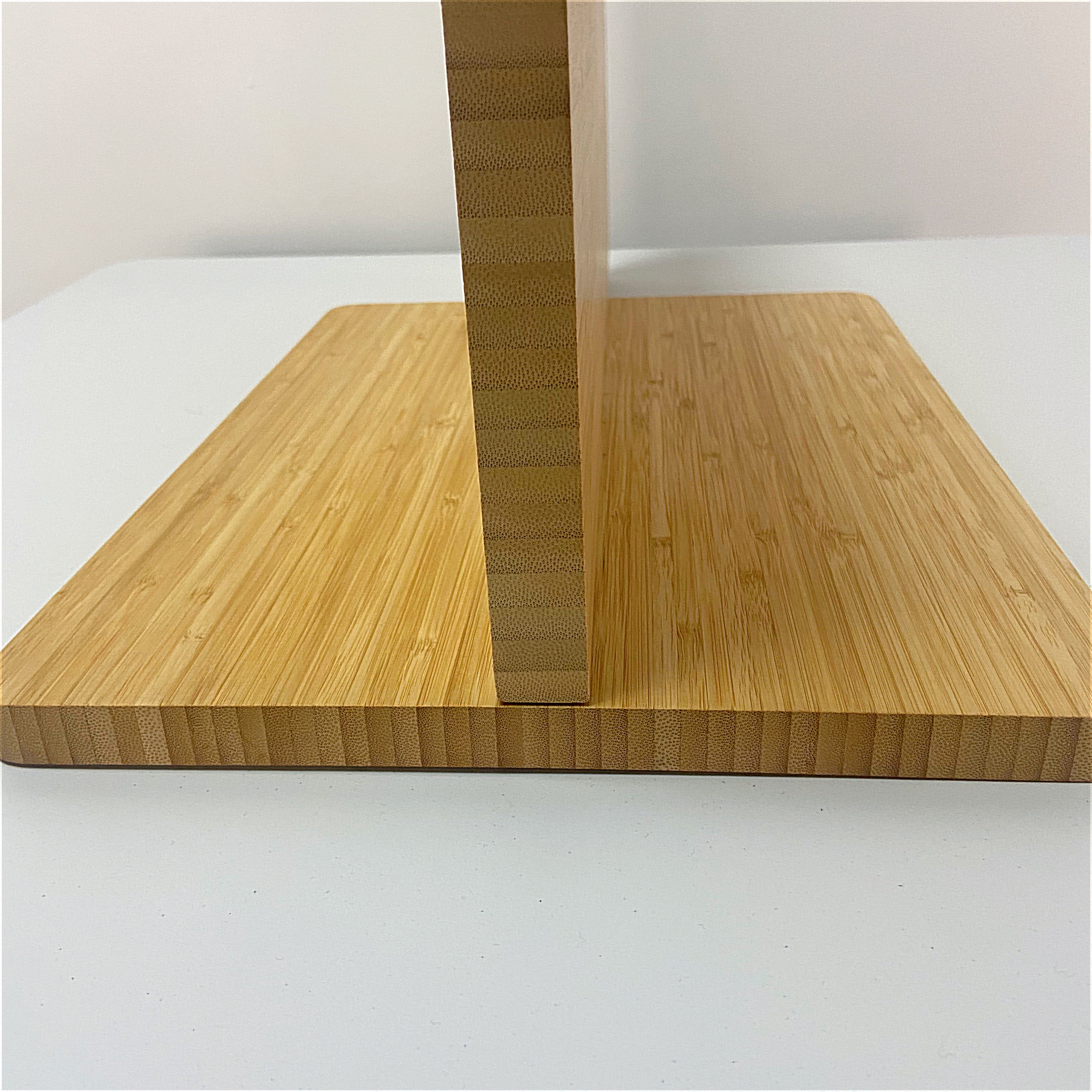 Eco-Friendly Vertical Bamboo Plywood Plate for Holidays Natural Color and Eco-Friendly