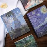 Retro Van Gogh Oil Painting Notepad Artistic Literary Notebook for Business