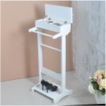 MDF Wooden Dressing Valet Stand For Coats Organizer
