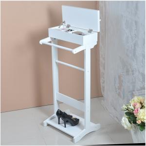 Quality MDF Wooden Dressing Valet Stand For Coats Organizer wholesale