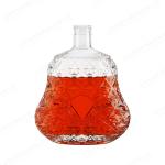 High End Flat 700ml 750ml Glass Bottle Custom Size Accepted Industrial Beverage