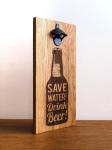 Portable Vintage Wall Mount Bottle Opener , Wall Mounted Bottle Cap Opener