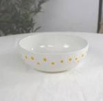 Daisy Underglaze Ceramic Dessert Plates , Faience Ceramic Dinner Set For Salad
