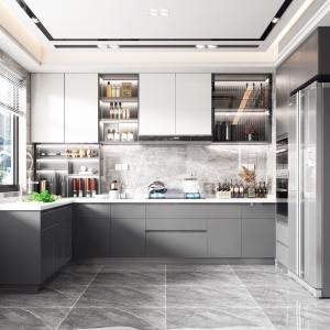 Quality Ready To Assemble Luxury Kitchen Cabinet Modern Cabinet Furniture Set wholesale