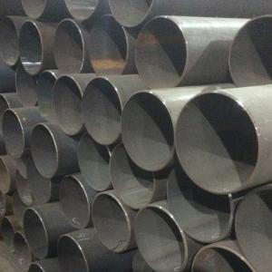 Black Coated 12 Inch Structure steel ERW Seamless Pipe Non Alloy Customized