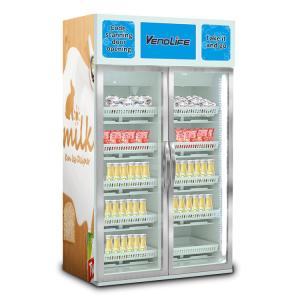 Quality Fruit Snack Vending Machine CQC Certified MDB System Refrigerated wholesale