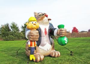 Quality Pvc Inflatable Advertising Props , Outdoor Activity Use Cartoon Model wholesale
