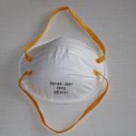 White Disposable Dust Mask , Anti Fog FFP2 Face Mask Good Air Permeability