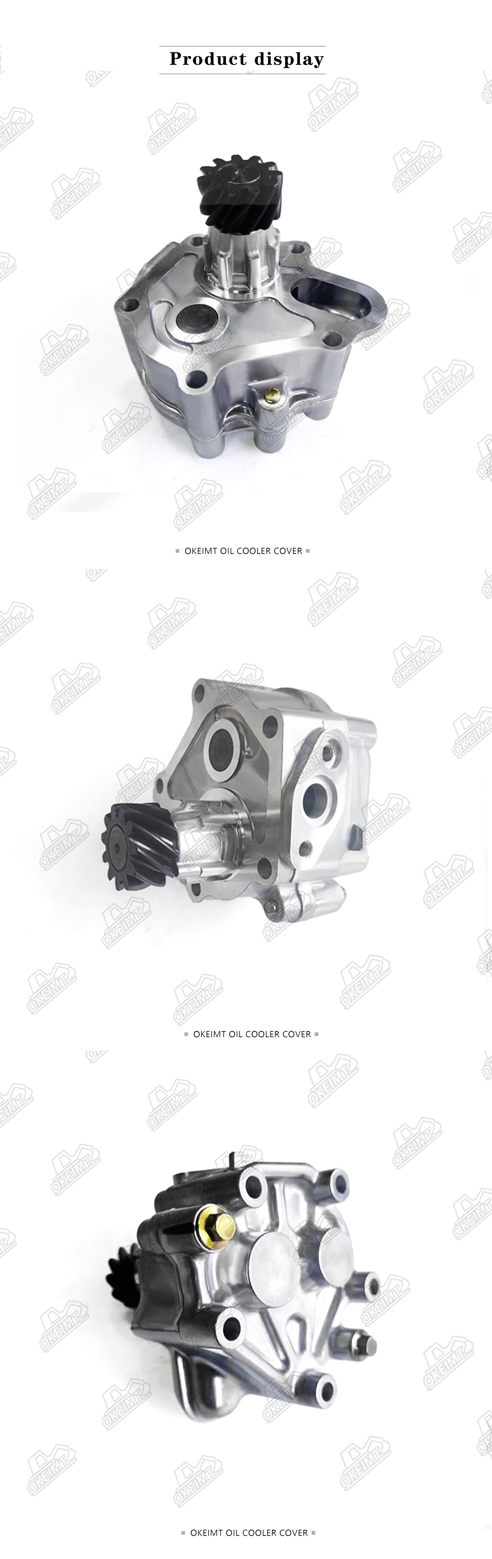 Mitsubishi Engine Auto Parts Oil Pump For 4D30 6DS7 ME014475