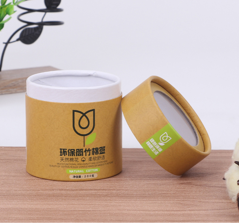 Embossing Tea Cylinder Packaging