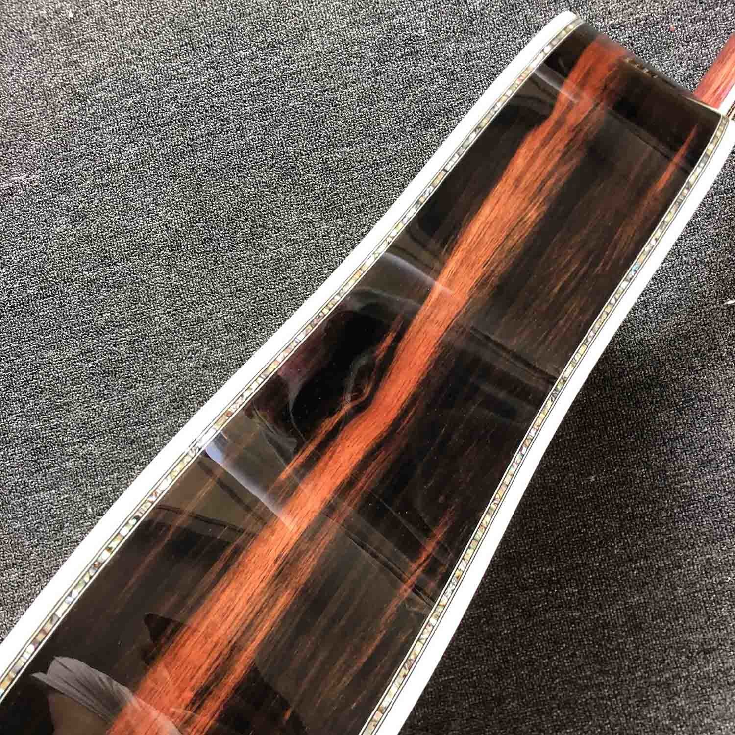 Custom Solid Cedar Top Cocobolo Back Side Abalone Binding 45Dc Acoustic Electric Guitar