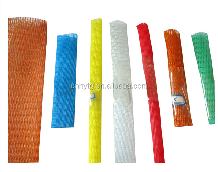 PE Elastic Metal Bolt Protection Nylon Netting Tube Net for Air Cylinder Customizable
