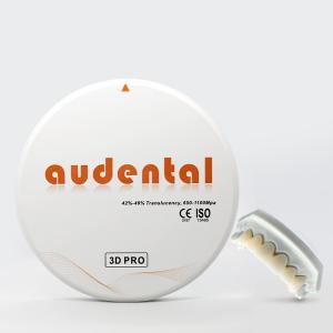 Quality Audental 1100MPa Super Esthetics White Zirconia Block for Dental Milling Materials wholesale
