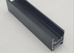 Square Aluminium Sliding Door Profiles Energy Conservation Powder Coating