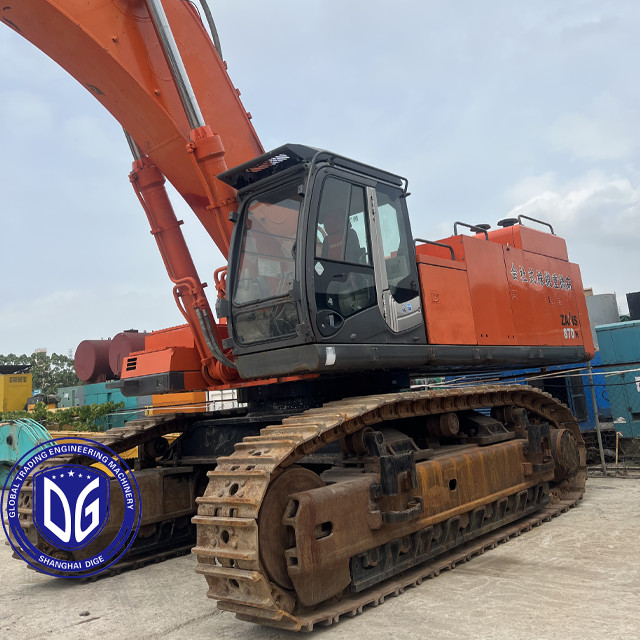 ZX870 87Ton Used Hitachi Crawler Excavator Large Construction Equipment On Sale