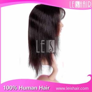 Quality Hot selling straight 100% human hair full lace wig wholesale