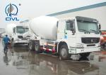Sinotruk Diesel Concrete Mixer Trucks 375hp 130hp ,Concrete mixing truck