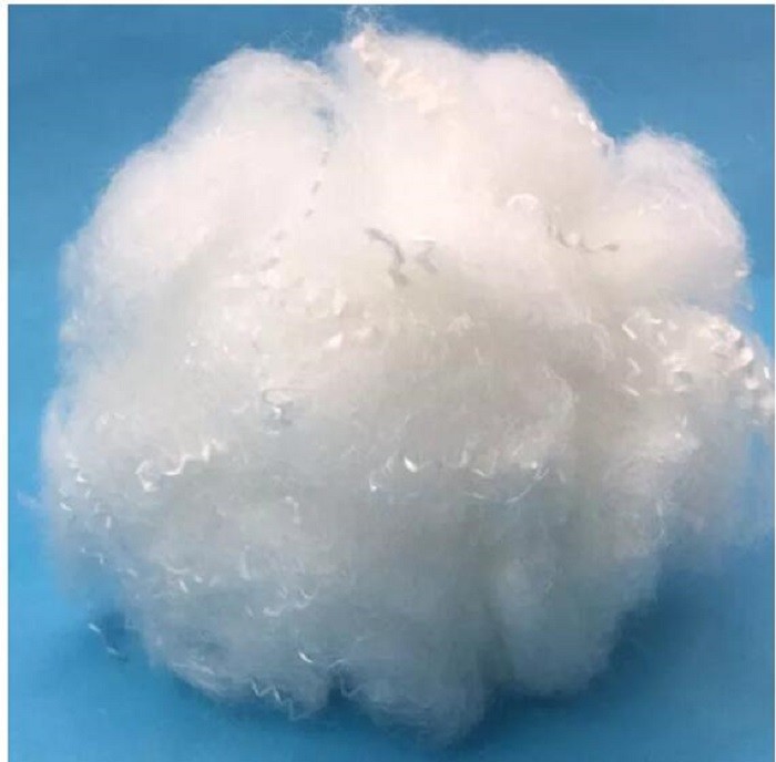 Padding Stuffing Micro Denier Polyester Fibre Down Like Polyester Fiber High Resilience