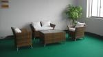 4pcs cheap patio wicker furniture