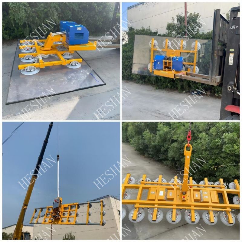 1200kg Load Vacuum Glass Lifter Crane Tool Suction Glass Lifter Customized