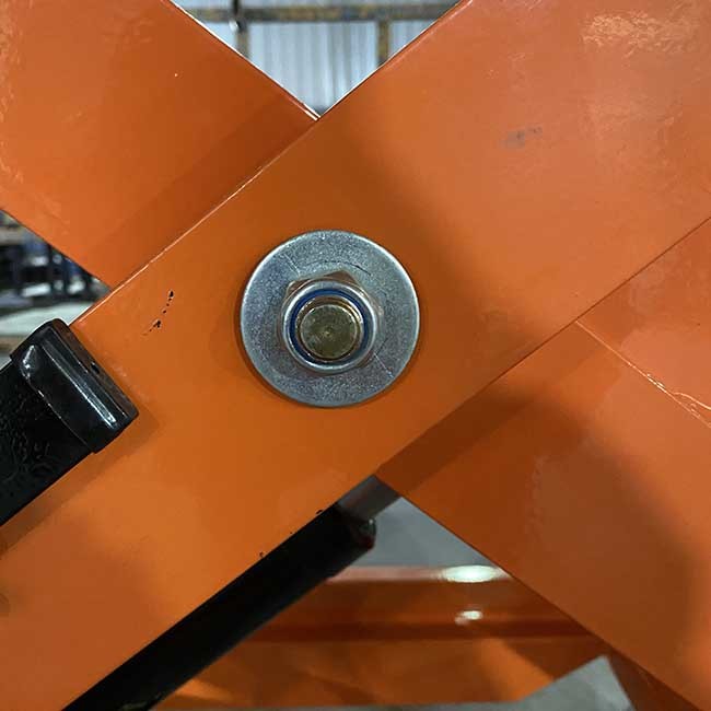 300Kg Manual Double Scissor Lift Table Platform 1010mmx520mm