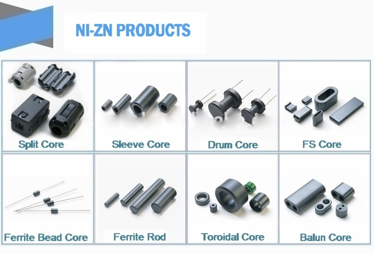 Industrial Magnet Ferrite Drum Core For Power Inductor Rohs ISO9001