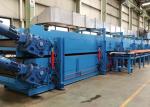Pre Heating Rock Wool Production Line / Steel Truss Roofing Roll Former
