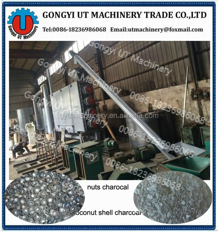 Continuous Gasification Bamboo Waste Activated Carbon Making Machine with Spare Parts