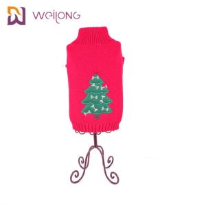 Quality Dog Christmas Sweater Funny Winter Pet Clothing Warm Vest For Small Medium Cats Puppy wholesale