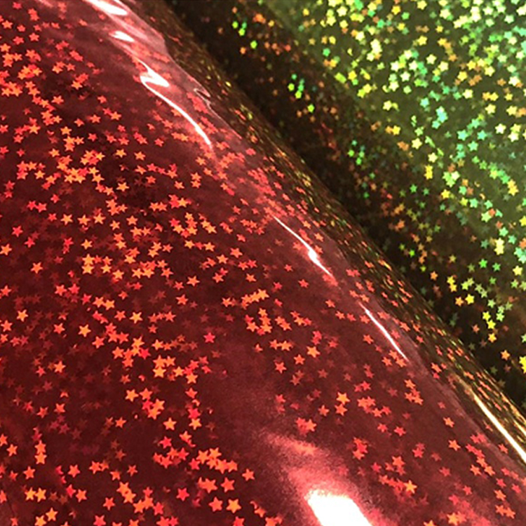 Soft Holographic Film for Christmas Decoration Packaging Customized by Manufacturers