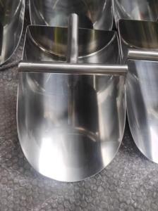 Quality 304 316 stainless steel powder pharma scoop food feed pharmaceutical sampler round bottom wholesale