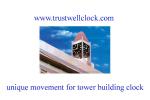 manufacturer of church clocks and movement motor mechanism, church clocks school