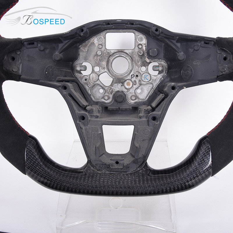 2022 New Racing Golf Mk6 Steering Wheel Carbon Fiber Alcantara VW