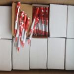 2015 Promotion Logo Custom Plastic LED Ballpen,Led Light Pen, Plastic Promotiona
