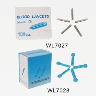 Medical 40G Disposable Twist Sterilized Stainless Blood Lancet For Skin Clinical