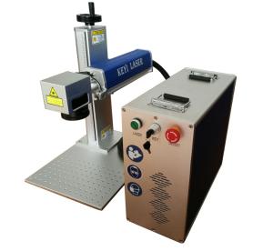 Quality Enclosed Portable Laser Marking Machine 20W For Metal wholesale