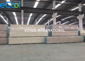 Quality PIR Cold Storage Panels Thermal Insulation Fireproofing For Cold Room wholesale