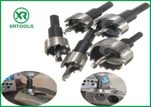 Quality White Finished HSS Hole Saw , Fluted Teeth Metal Hole Saw Metal Drilling wholesale