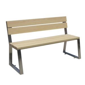 Quality Outdoor L140cm H85cm Cast Iron And Wood Garden Bench wholesale