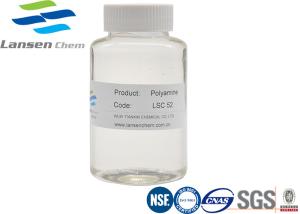 Quality Water Purify Polyamine Flocculant Quaternary Ammonium Cationic Polymer wholesale