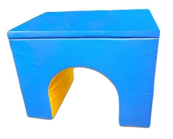 Soft indoor jungle gym for kids Arch Block Eco Friendly Sgs Foldable Gymnastics