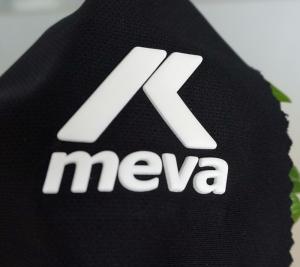 Quality OEKO Silicone Rubber Logo Sticker 10s 3D Heat Transfer Garment Patches wholesale