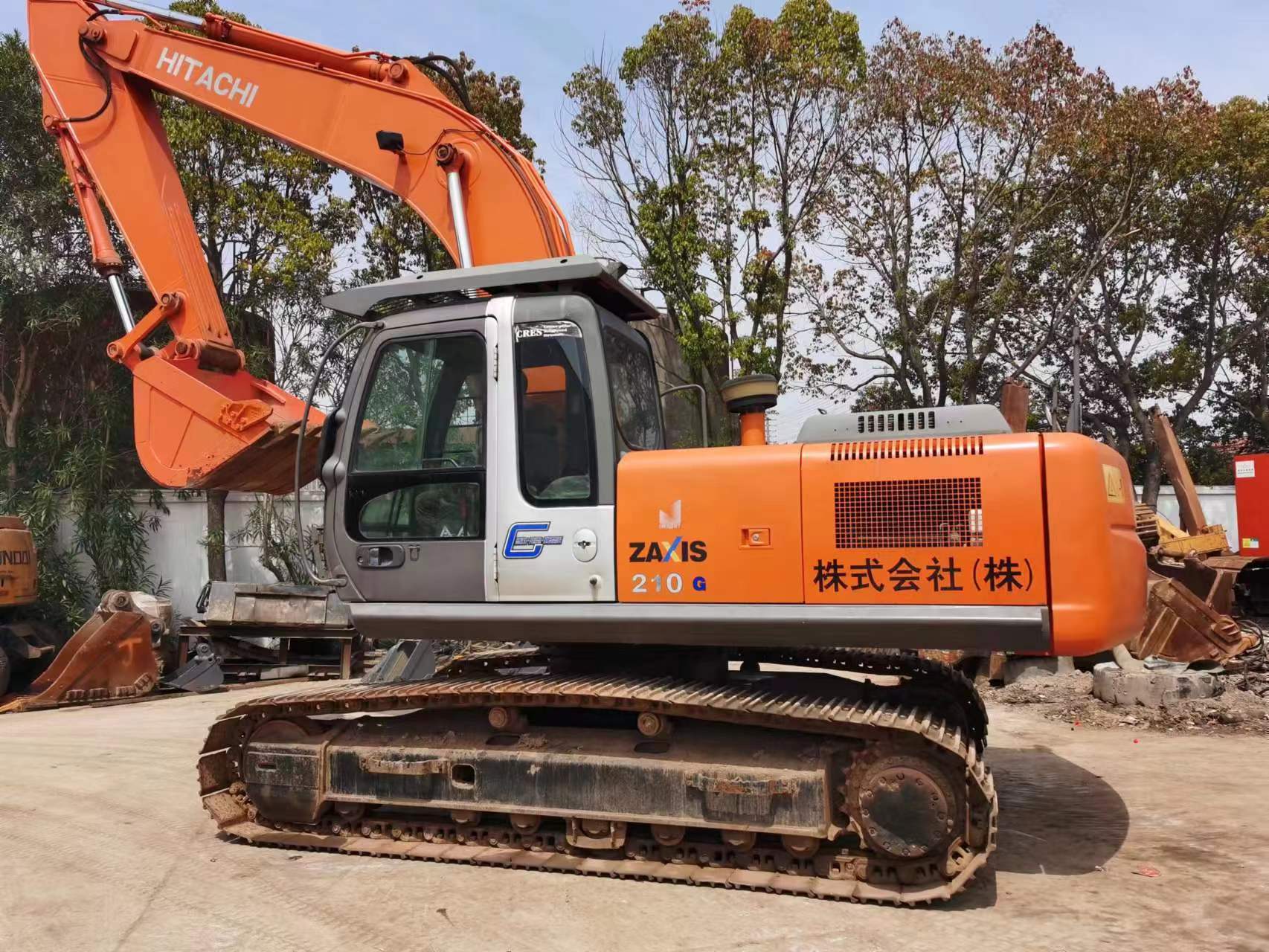2020 Used Hitachi ZX210 ZX200 ZX210-3G ZX120 Digger Excavators for Construction Works