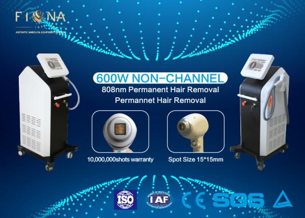 Painless 808nm Diode Laser Hair Removal Machine Simple Operation 25 * 31mm Spot