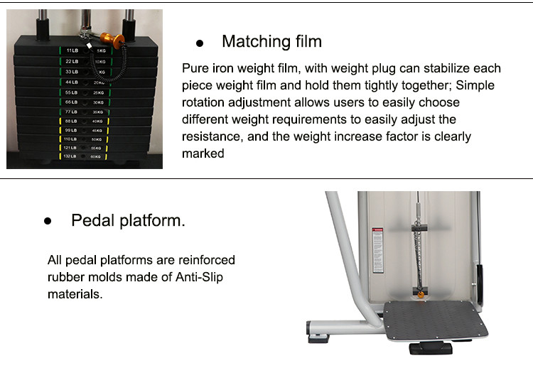 Matrix Bodybuilding Gym Equipment / Hip Machine Color Custom Available
